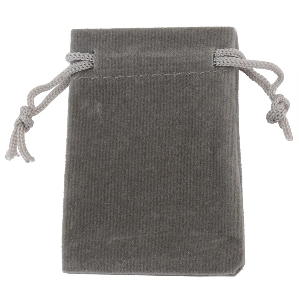 25pcs/Lot 5x7cm Velvet Bags Jewelry Packaging Drawstring Wedding Gift Bag & Pouches For Jewelry Making DIY Wholesales