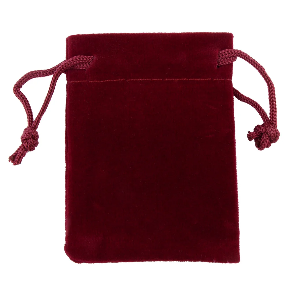 25pcs/Lot 5x7cm Velvet Bags Jewelry Packaging Drawstring Wedding Gift Bag & Pouches For Jewelry Making DIY Wholesales