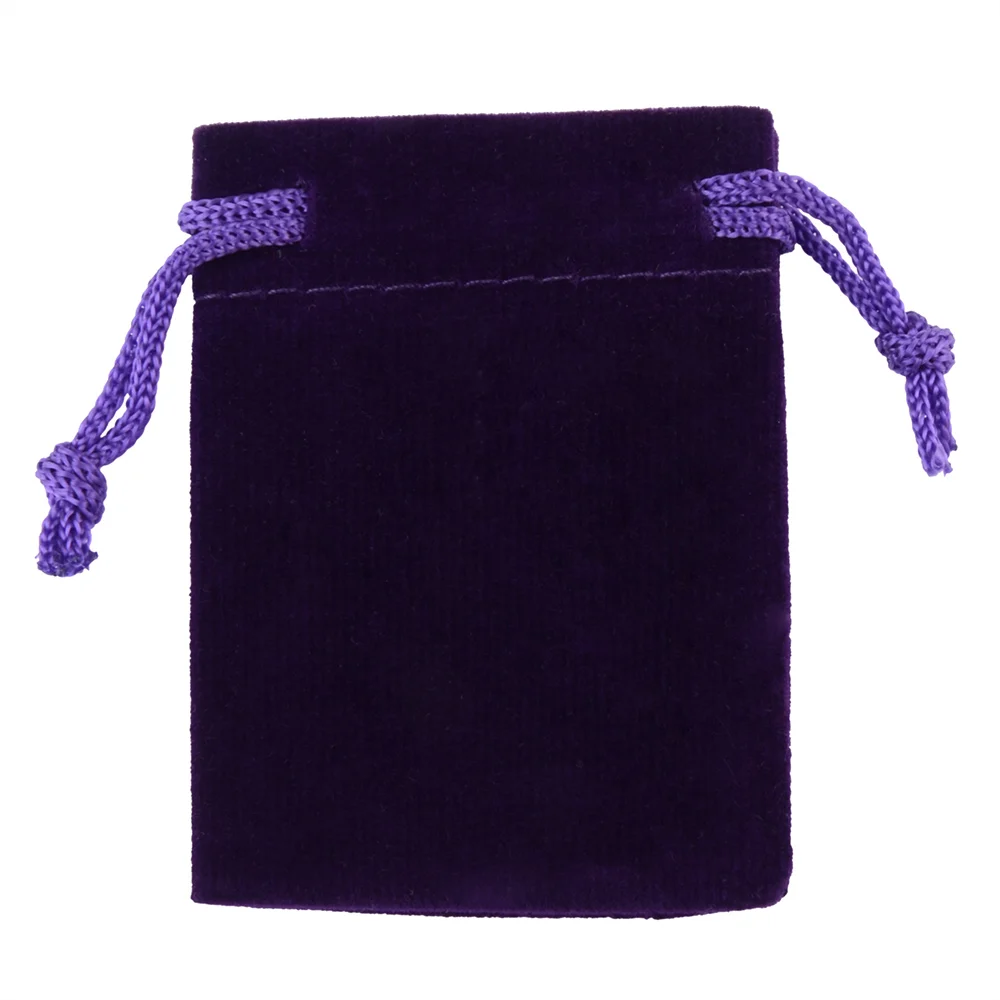 25pcs/Lot 5x7cm Velvet Bags Jewelry Packaging Drawstring Wedding Gift Bag & Pouches For Jewelry Making DIY Wholesales