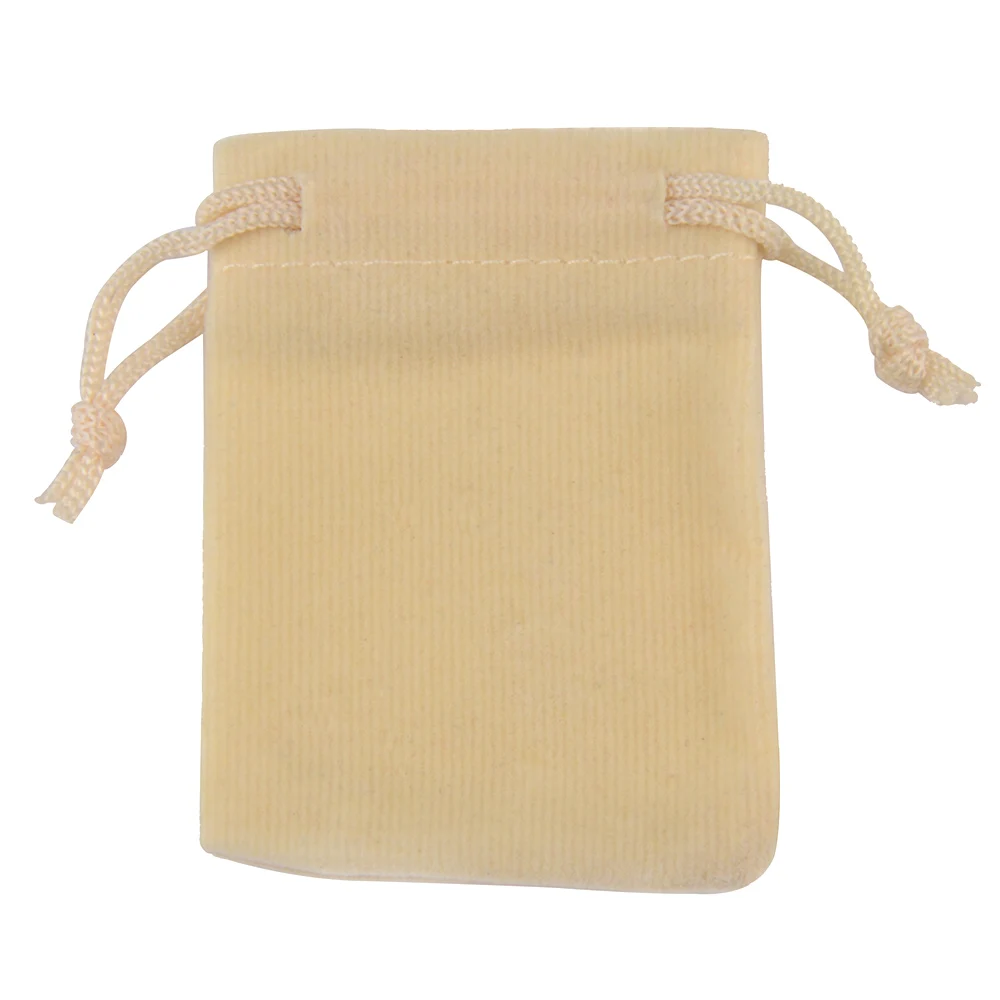 25pcs/Lot 5x7cm Velvet Bags Jewelry Packaging Drawstring Wedding Gift Bag & Pouches For Jewelry Making DIY Wholesales