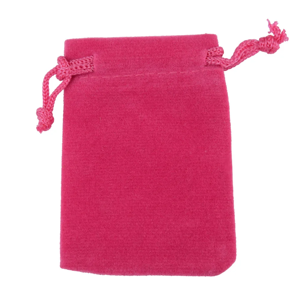 25pcs/Lot 5x7cm Velvet Bags Jewelry Packaging Drawstring Wedding Gift Bag & Pouches For Jewelry Making DIY Wholesales