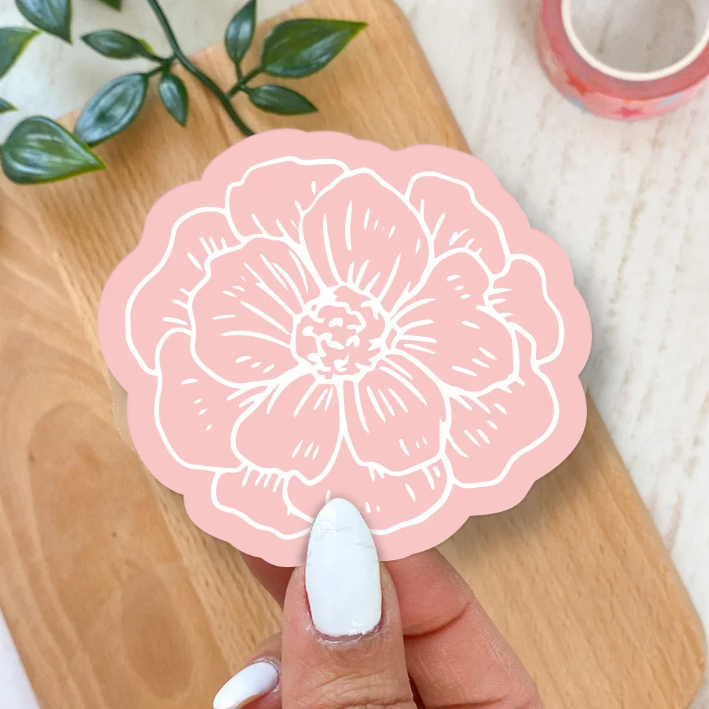 30pcs Pink Thank You Cards For Small Businesses Gift Packaging Supplies Greeting Label Tags Logo Personalized Custom Printing