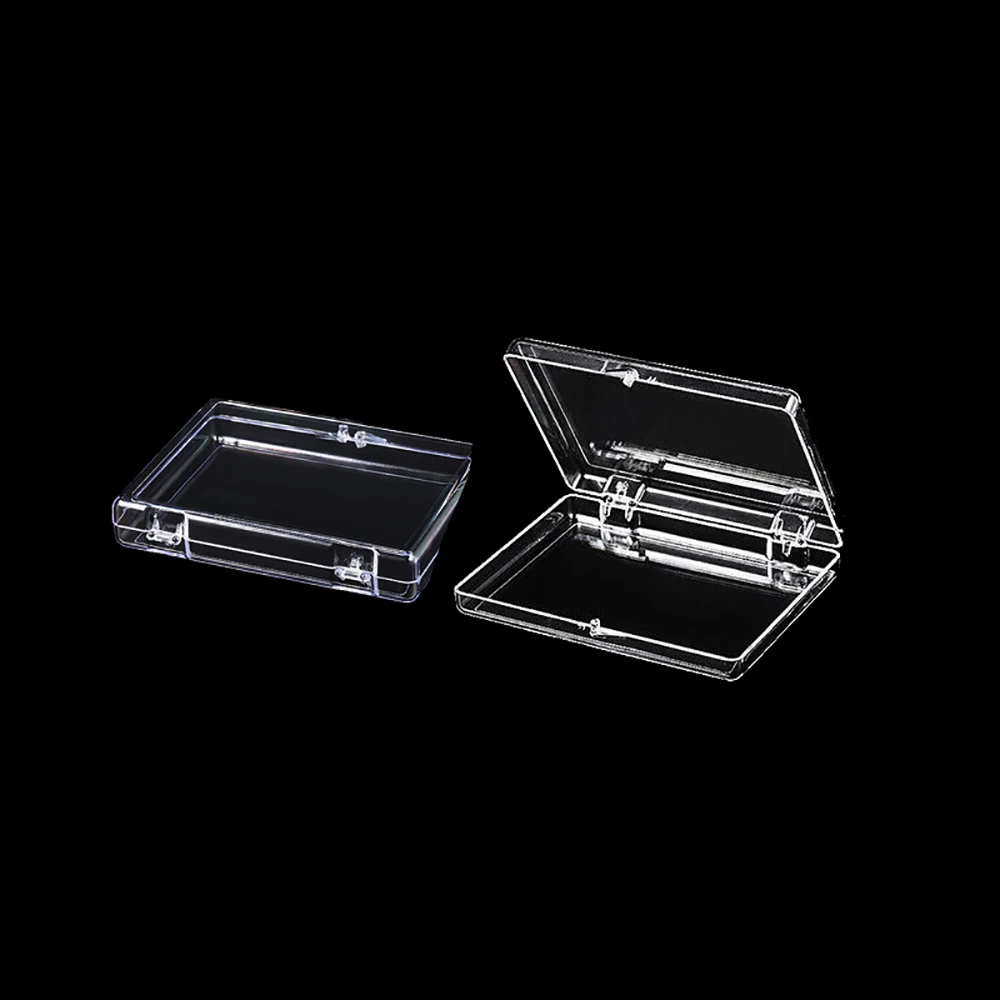 Transparent Bracele Stone Jewelry Organizer Box Badge Storage Cover Box DIY Card Case Home Accessory Container Beads Coin Box