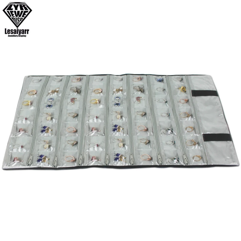 Jewelry Roll Up Bag Organizer Soft Velvet Travel Bags Necklace Earrings Ring Bracelet Carrier Storage Case Bangle Watch Holder
