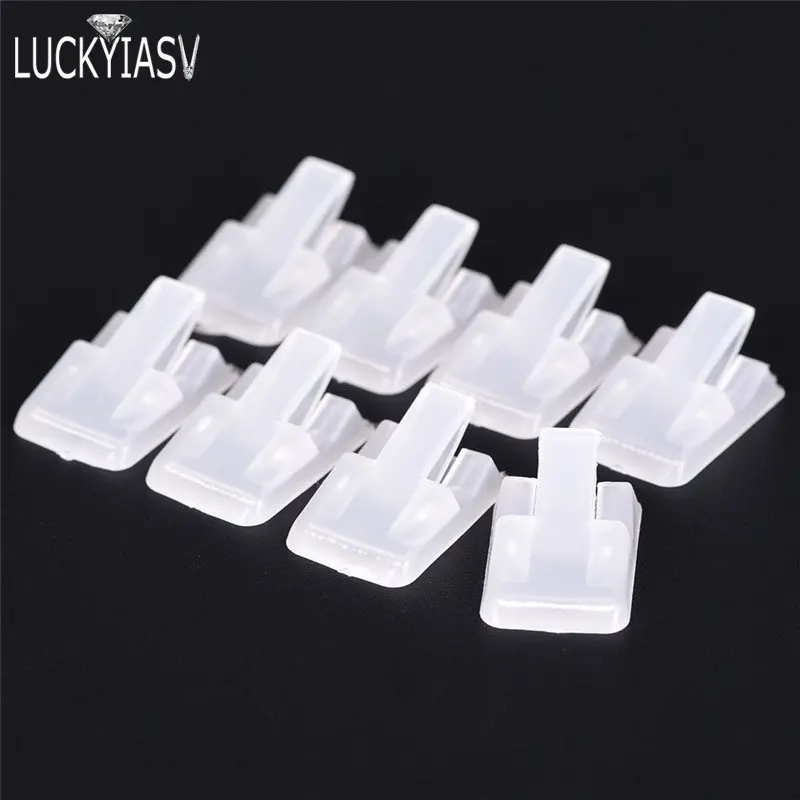 20pcs/Lot Ring Show Plastic Frosted Jewelry Displays Holder For Ring, Decoration Stand Jewellery Display for rings