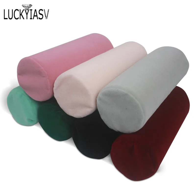 Velvet Jewelry Roll Bag for Bracelet Bangles Watches Great Jewelry Organizer for Travel Mini Storage Jewellery Bag