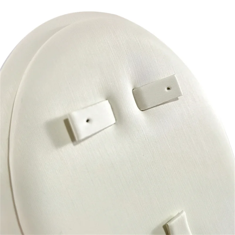 Earrings Rings Display Organizer Exhibitors Jewelry Props White Brushed Leather Jewelry Rack Ear Stud Storage Holder