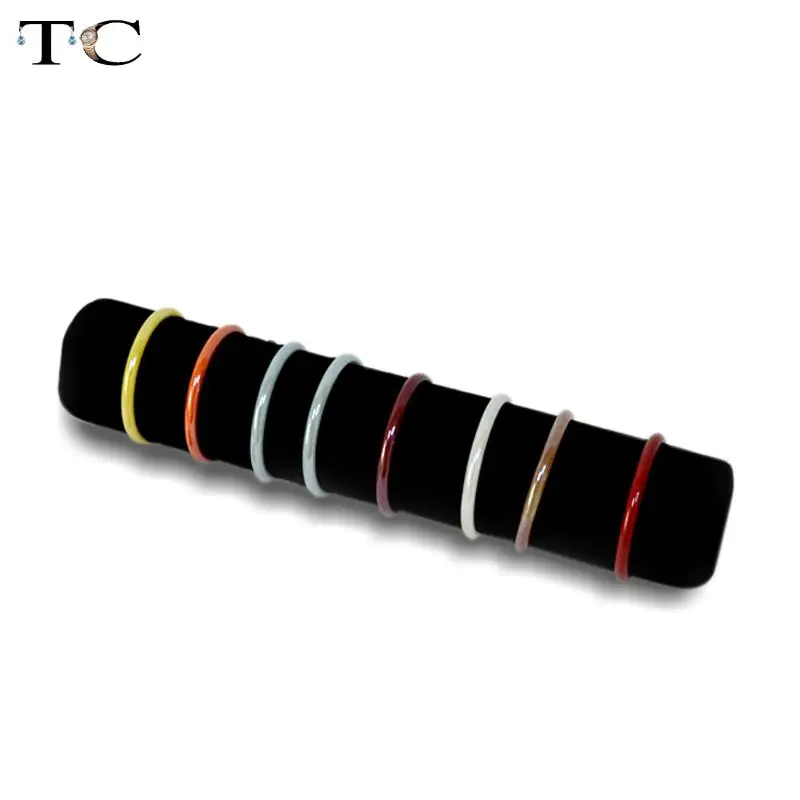3 Color 32cm Jewelry Roll Bag Jewelry Organizer Bracelets Display Watch Holder Jewellery Storage Tube Wholesale