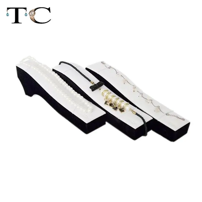 3 Color 32cm Jewelry Roll Bag Jewelry Organizer Bracelets Display Watch Holder Jewellery Storage Tube Wholesale