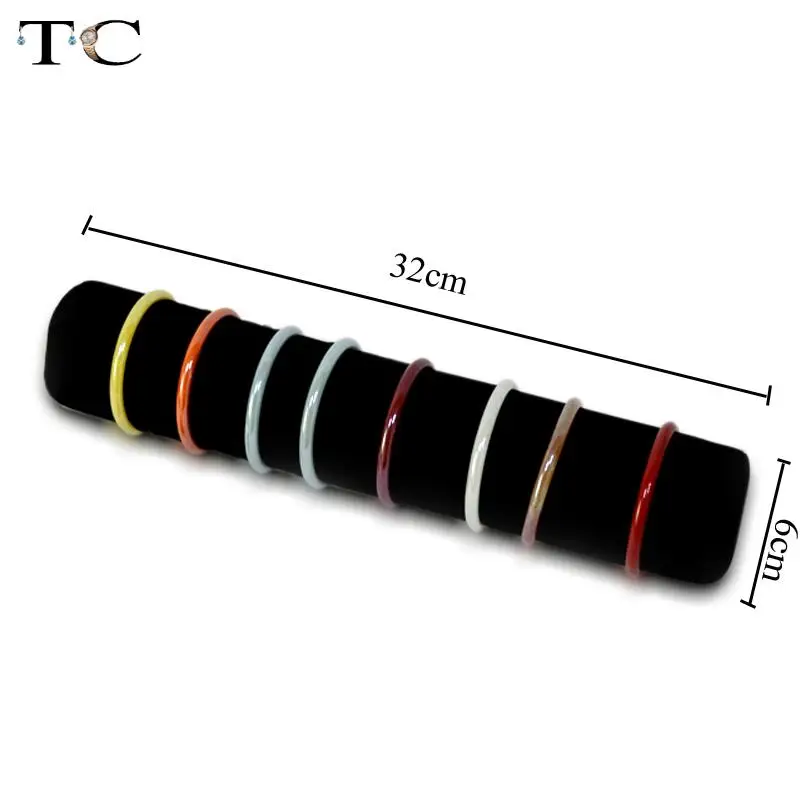 3 Color 32cm Jewelry Roll Bag Jewelry Organizer Bracelets Display Watch Holder Jewellery Storage Tube Wholesale