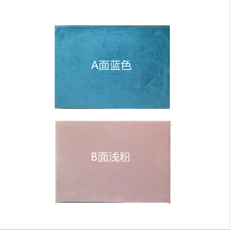Velvet Cloth Ab Double-Sided Use of Large Board Display Back Flat Jewelry Display Storage Props