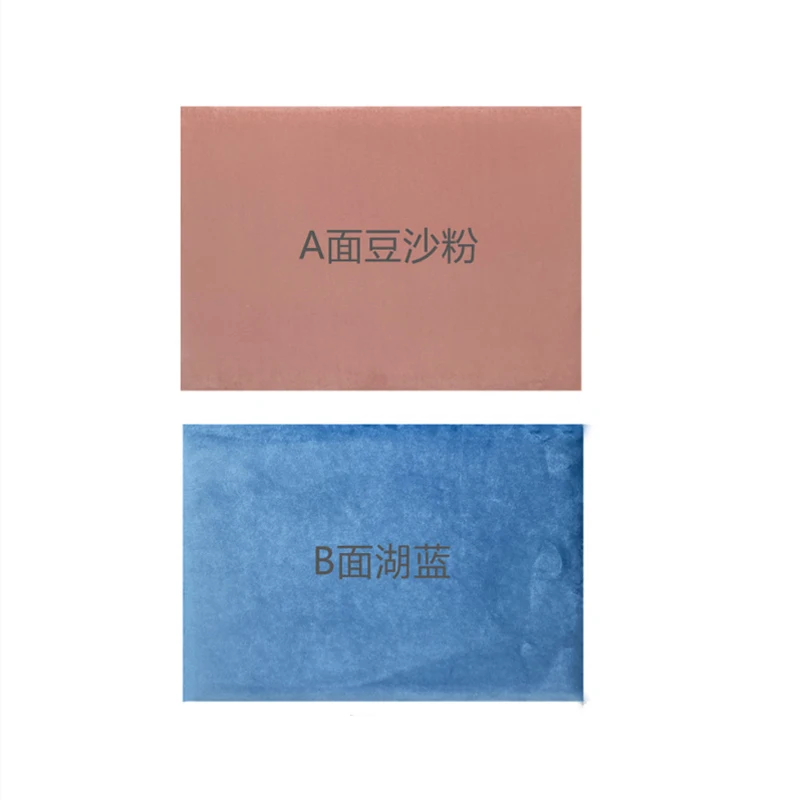 Velvet Cloth Ab Double-Sided Use of Large Board Display Back Flat Jewelry Display Storage Props