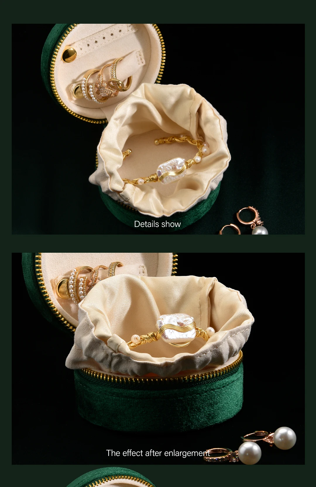 TAIMY Plush Velvet Jewelry Box Ring Earrings Hanger Storage Box Free Custom Logo Jeweler Gemstone Bracelet Gift Packging Case