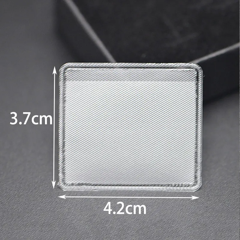 50pcs Necklace Chain Adhesive Pouch for DIY Jewelry Making Necklace Packing Card Self-Adhesive Chain Pocket 4.2x3.7 & 3.2x2.5cm