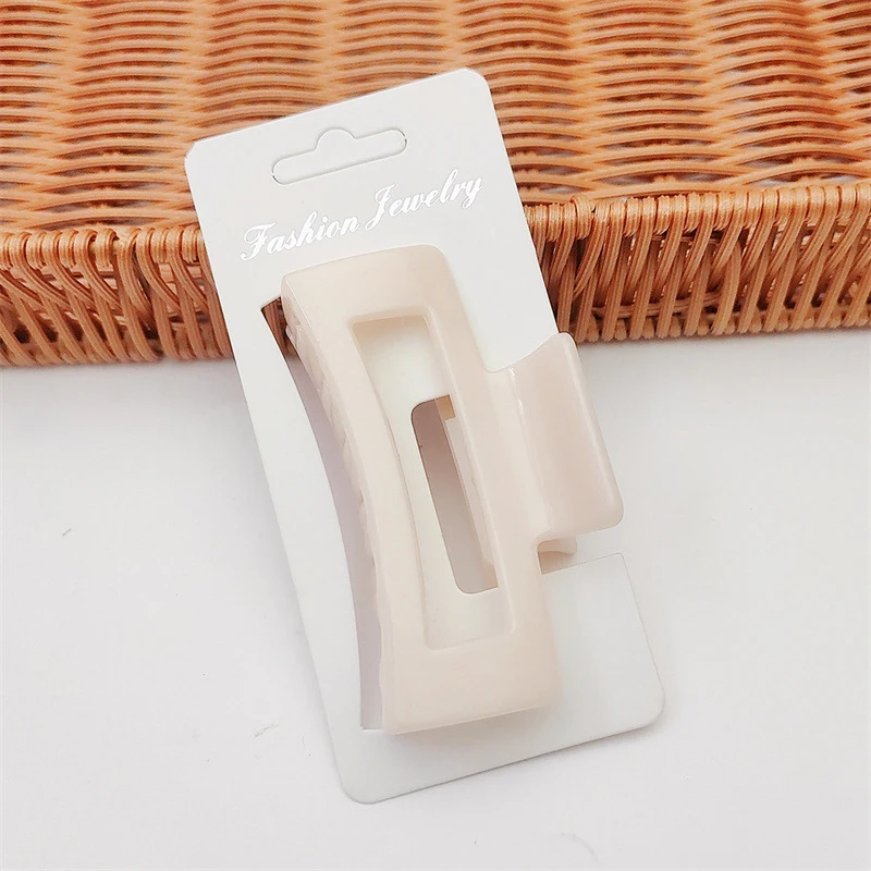 50pcs Display Cards For Hair Claw Clip Paper Card Headdress Card Hair Decoration Package DIY Jewelry Cardboard Package Hair Clip