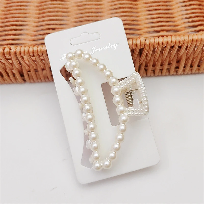 50pcs Display Cards For Hair Claw Clip Paper Card Headdress Card Hair Decoration Package DIY Jewelry Cardboard Package Hair Clip