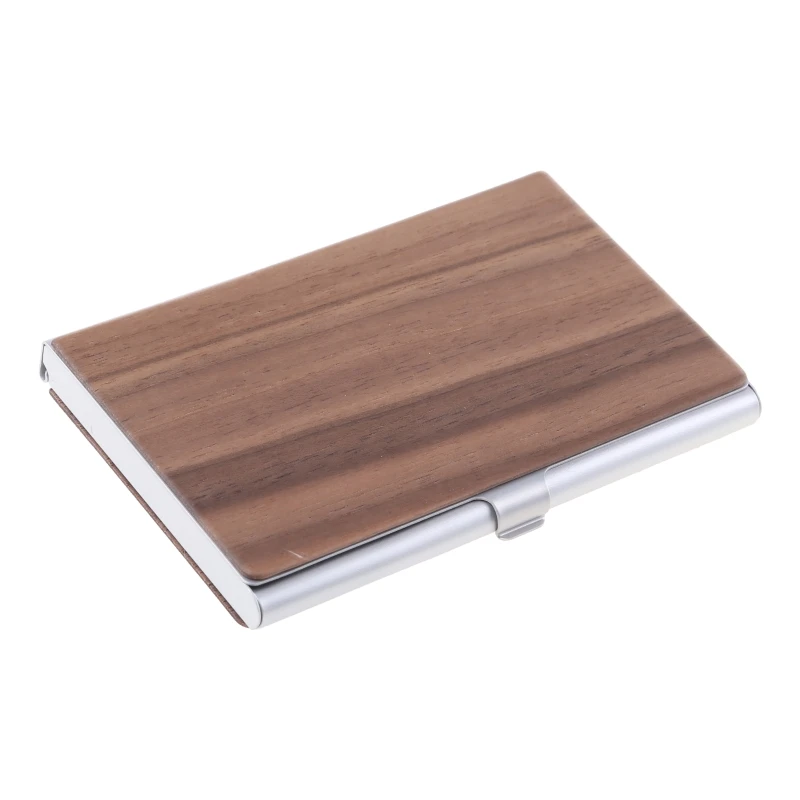 Professional Wood Business Card Holder Pocket Business Card for Case Business Card for Carrier Business Card Holder