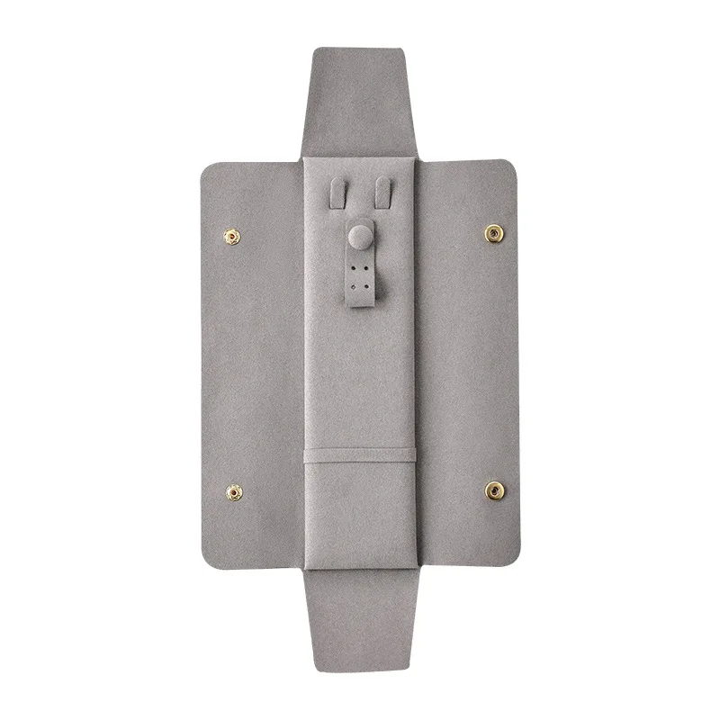 Microfiber Travel Jewelry Bags Portable Necklace Earring Ring Storage Bag Jewelry Organizer Export Packaging for Jewelry