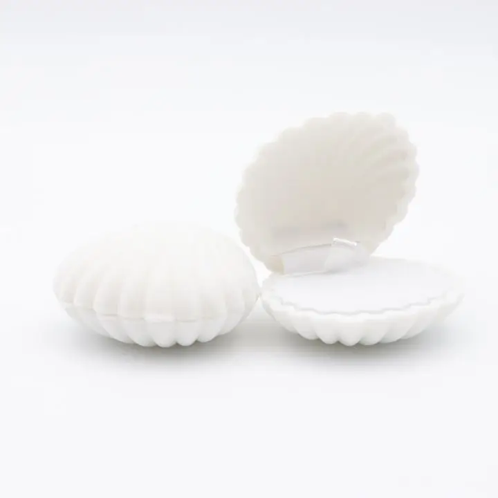 1pcs 5Colors Pink Shell Lovely Velvet Wedding Engagement Ring Box For Earrings Necklace Bracelet Jewelry Display Gift Box Holder