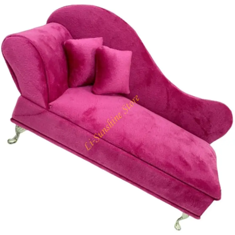Luxury Dutch Flannel Jewelry Storage Box Modern Sofa Design Rose Home Decors QX2F