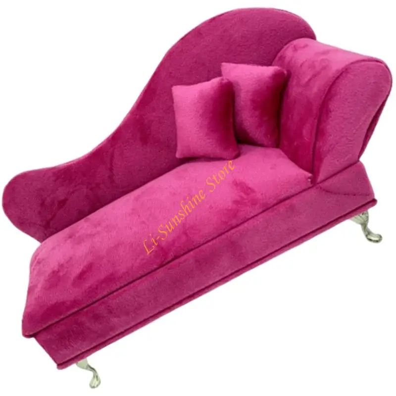 Luxury Dutch Flannel Jewelry Storage Box Modern Sofa Design Rose Home Decors QX2F
