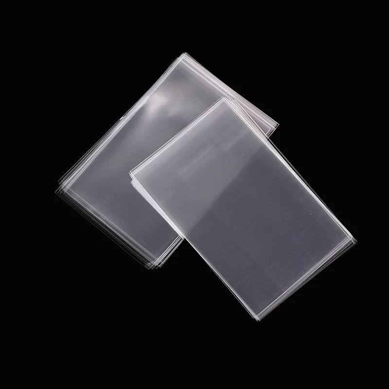 50/100pcs/lot Clear Plastic OPP Bags for Jewelry Packing Transparent Bags Gifts Favor Party Treat Candy Bags No Adhesive Pouches