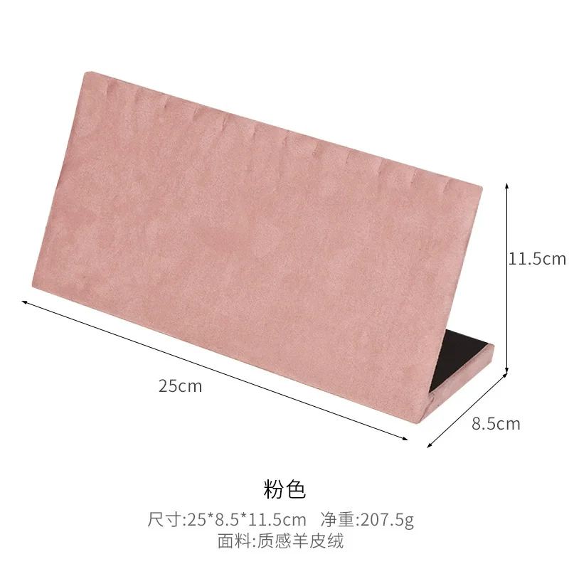 New Jewelry Stand Shelf Necklace Storage Board Pendant Display Holder Portable Earring Rack Fashion Home Showcase