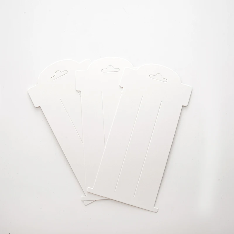 20pcs 16x8cm Hair Clip Display Card Bow Pin Holder Paperboard Cardboard For Jewelry Stand Organizations Accessories Packaging