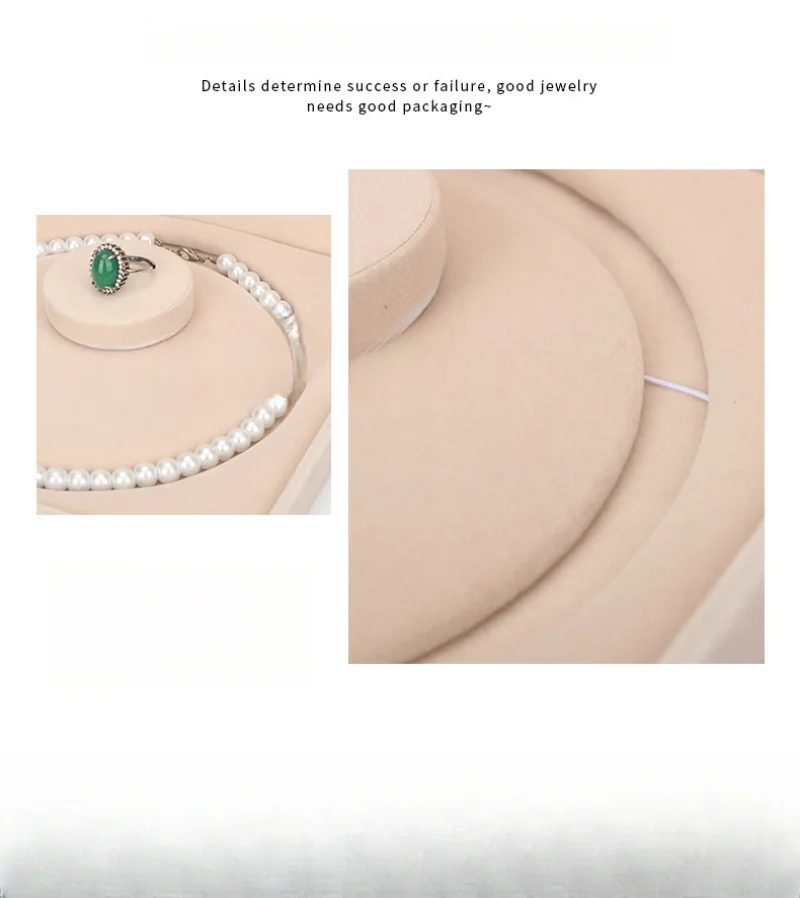 Velvet Jewelry Box Set for Necklace Earrings Storage Organizer Holder Wedding Gift Box Jewelry Packaging Display Case Joyero
