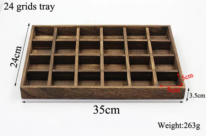 New Arrival Wooden Jewelry Tray Jewellery Organizer Bangle Earrings Bracelets Choker Necklaces Pendants Storage Vintage Plate