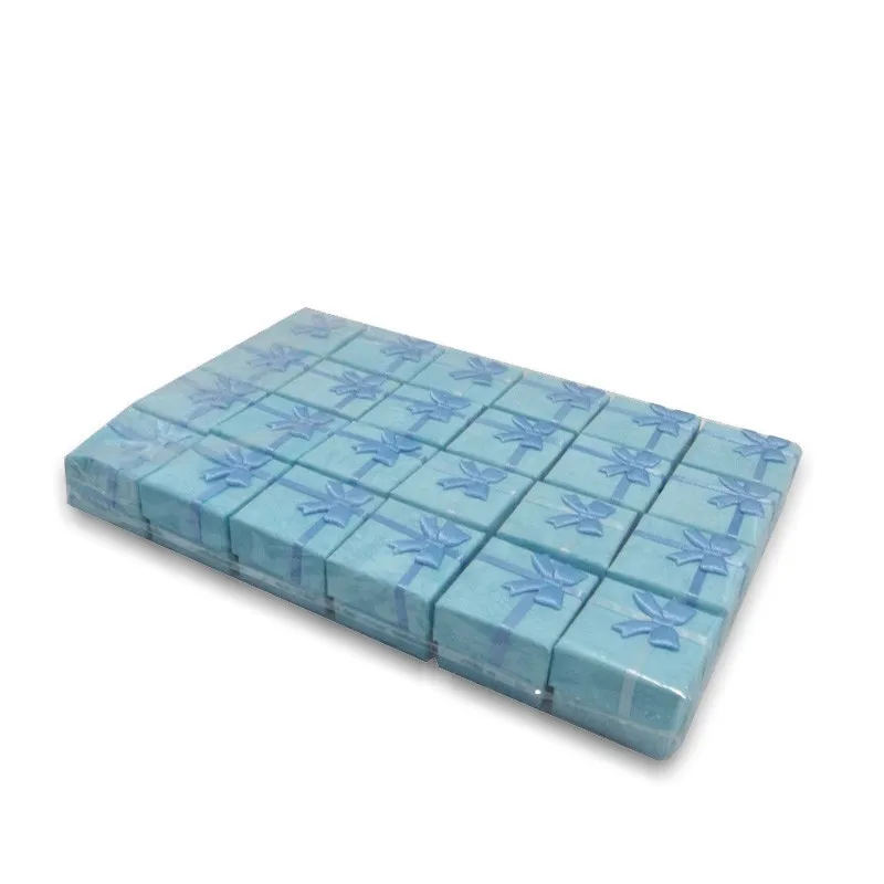 Hot Sale 24pcs Assorted Jewelry Gifts Boxes for Jewelry Display 4*4*3cm Assorted Colors Ring Box Small Gift Boxes
