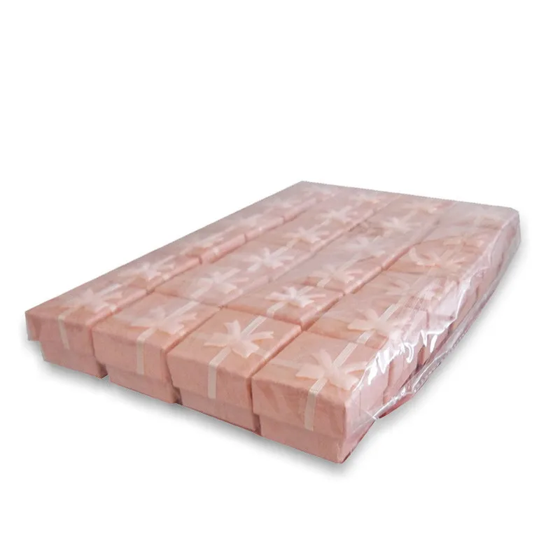 Hot Sale 24pcs Assorted Jewelry Gifts Boxes for Jewelry Display 4*4*3cm Assorted Colors Ring Box Small Gift Boxes