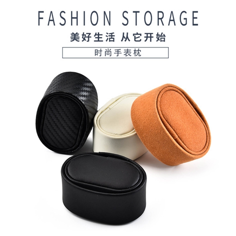 Leather Small Bracelet Watch Pillow Bracelet Watch Display Stand Automatic Watch Winder Pillow Cushion Easy to Use