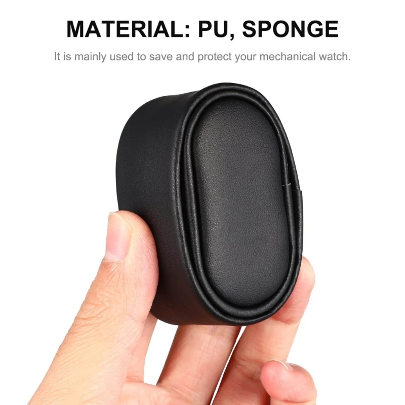 Leather Small Bracelet Watch Pillow Bracelet Watch Display Stand Automatic Watch Winder Pillow Cushion Easy to Use