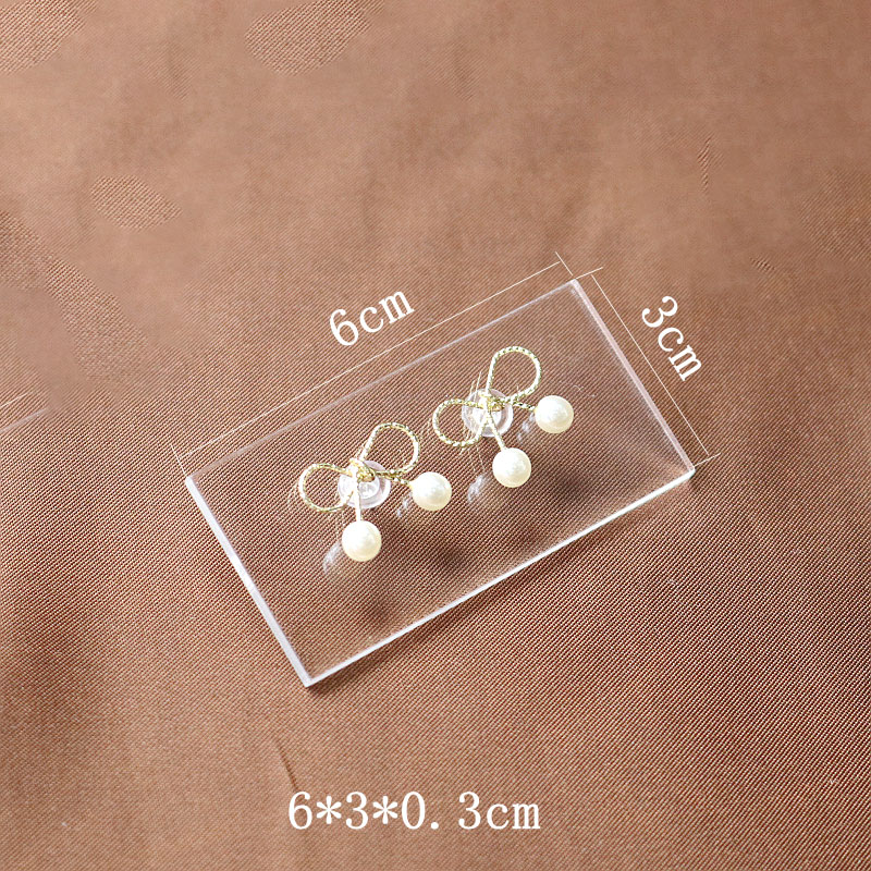 Acrylic Earring display stand earing organizer for jewelry sheet pad jewelery Props jewellery case holders stands customized