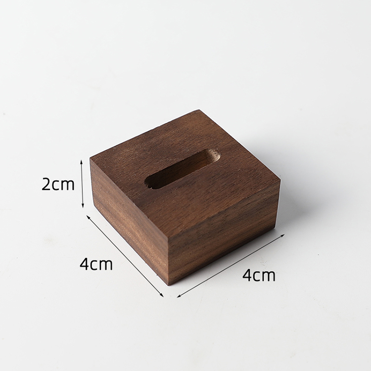 Wooden Earring Jewelry Holder Walnut Earring Organizer Hanging Stand Ring Display Stand Box Case Rack Jewellery Hanger Props