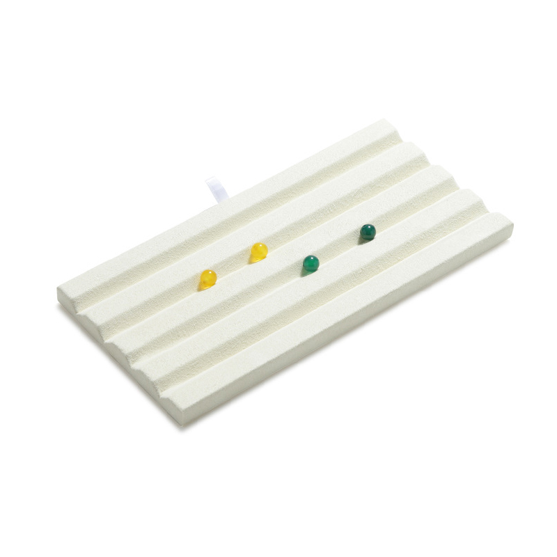 Circular Groove Diamond Display Box High Quality Jewelry Gem Storage Case Gemstone Organizer for International Jewelry Exhibitor