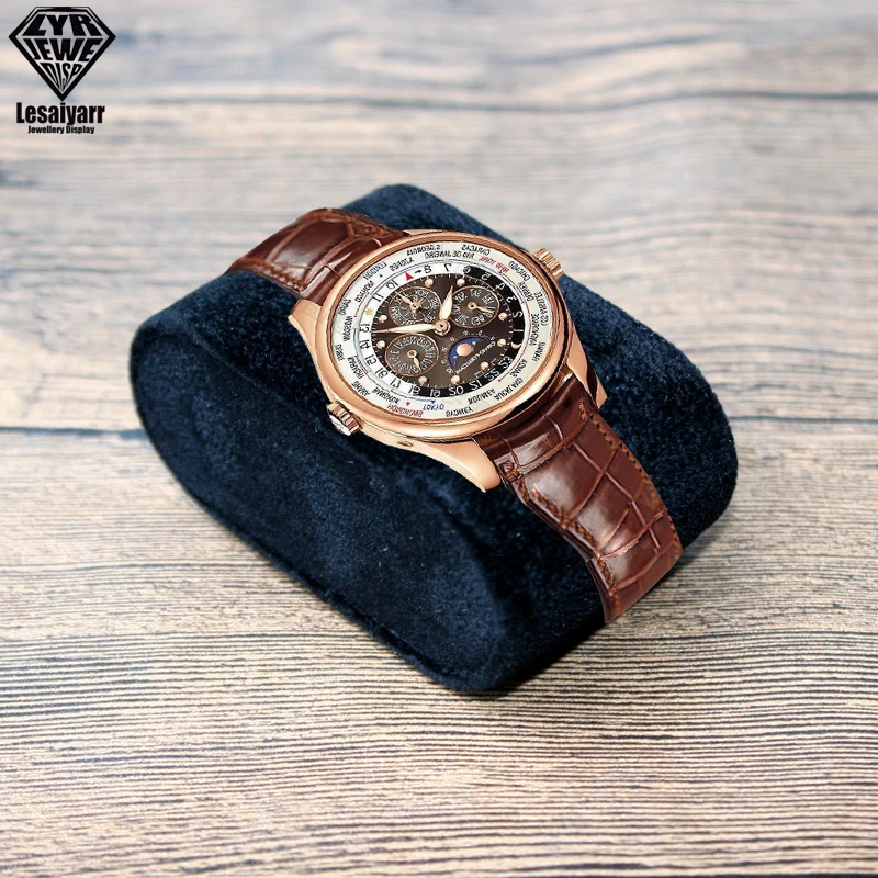 Wholesale Durable Portable Watch Pillows Display for Wristwatch Bracelet Display Pad Storage Box Stand Cushion Black White
