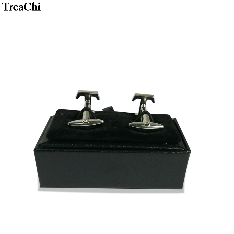 60Pcs Black Cufflinks Storage Casket Mens Cufflink Jewelry Organizer Case Cuff Links Display Package Gift Box Birthday Gift Case