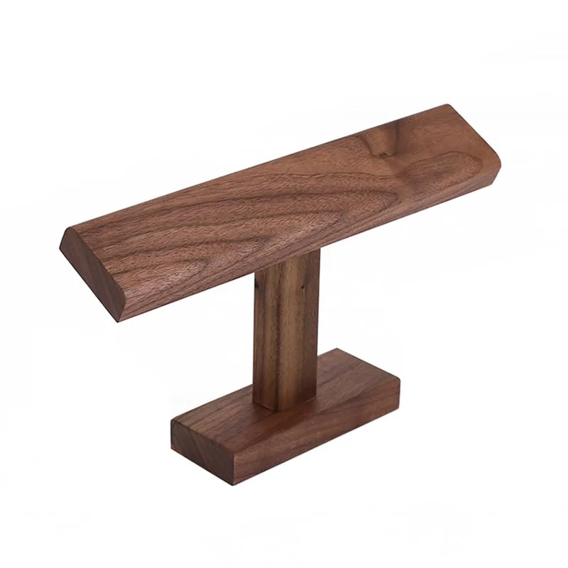 Wooden Watch Display Stands Bracelet Holder Jewelry Organizer Walnut Watch Display Shelf Rack jewellery box Props Box Case