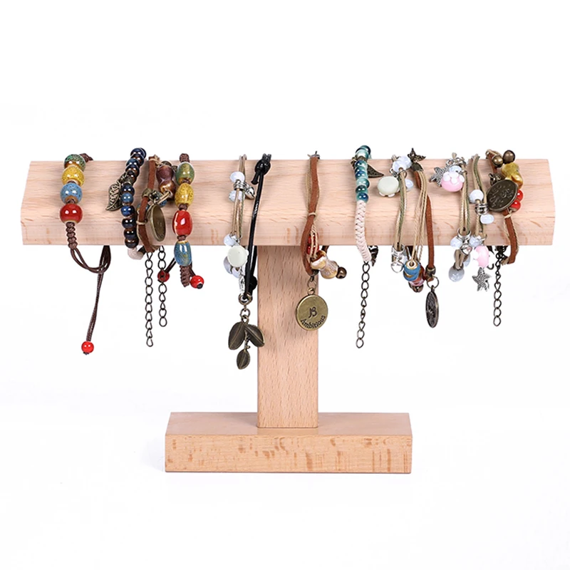 Wooden Watch Display Stands Bracelet Holder Jewelry Organizer Walnut Watch Display Shelf Rack jewellery box Props Box Case