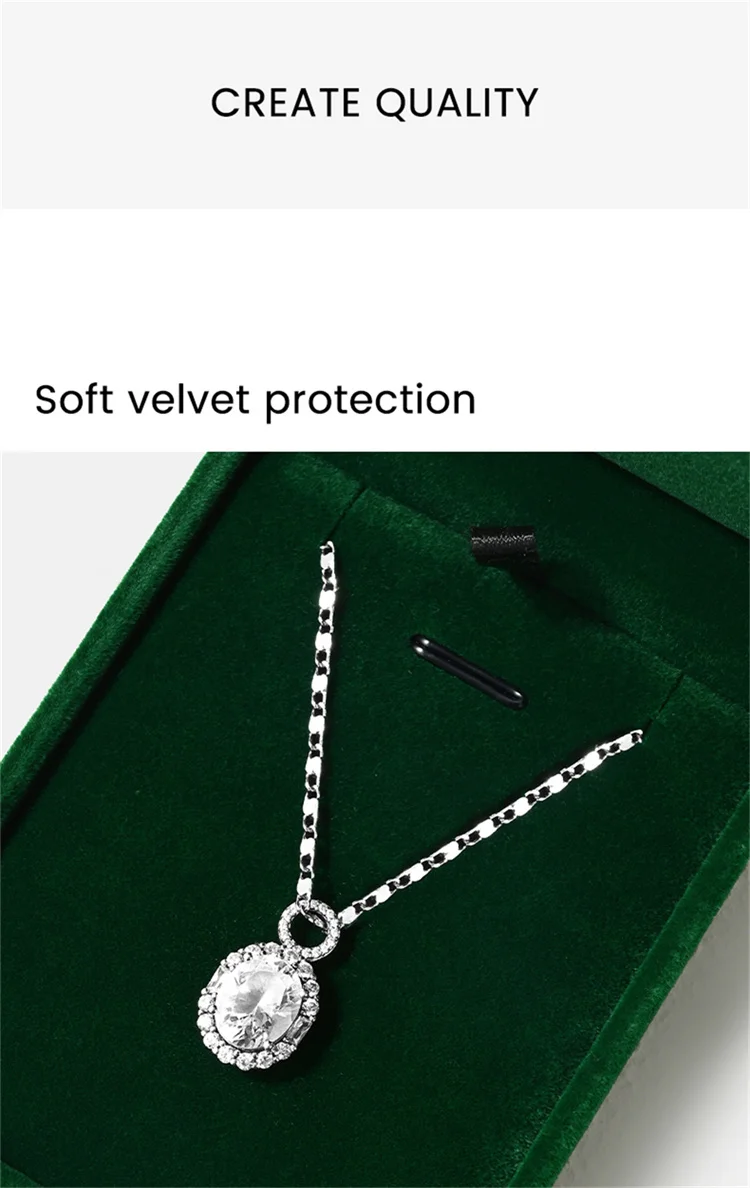Oirlv Velvet Ring Box Gemstone Green Jewelry Box Set High-quality Earring Bracelet Necklace Box Jewelry Organizer Jewelry Box