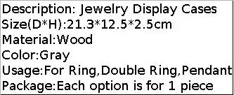 1PC Gray Velvet Jewelry Holder Earrings Ring Storage Tray Minimalist Jewelry Box Jewelry Desktop Organizer Box