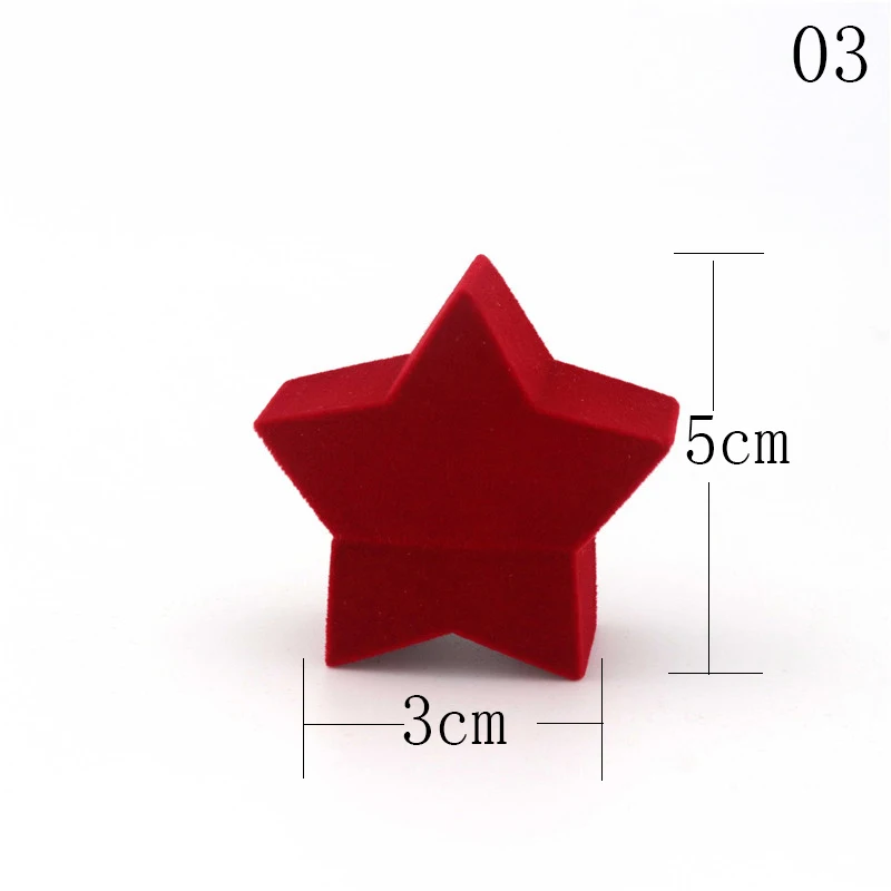 Velvet Apple Piano Violin SunFlower Jewelry Gift Box Wedding Engagement Ring Box For Necklace Earring Bracelet Packaging Display