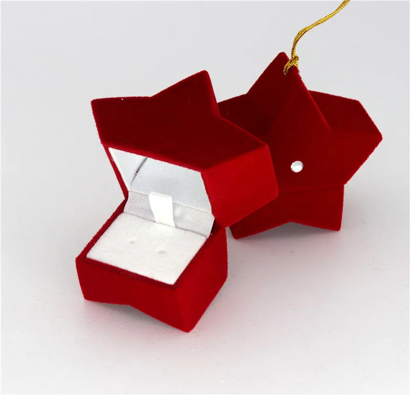 Velvet Apple Piano Violin SunFlower Jewelry Gift Box Wedding Engagement Ring Box For Necklace Earring Bracelet Packaging Display