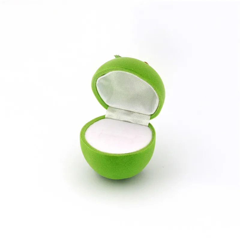 Velvet Apple Piano Violin SunFlower Jewelry Gift Box Wedding Engagement Ring Box For Necklace Earring Bracelet Packaging Display