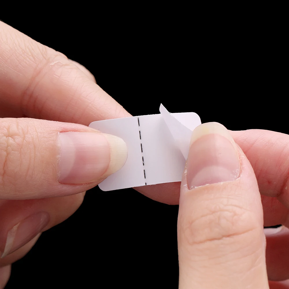 50/100Pcs Rectangle Jewelry Price Tag Self Adhesive Barbell Sticker Card DIY Necklace Earring Display Repair Label Packaging