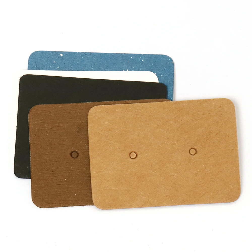 50pcs Earrings Card with 50pcs Bags Cat Cards Jewelry Display Packaging Cardboards Ear Studs Hang Tags Cards DIY Wholesale