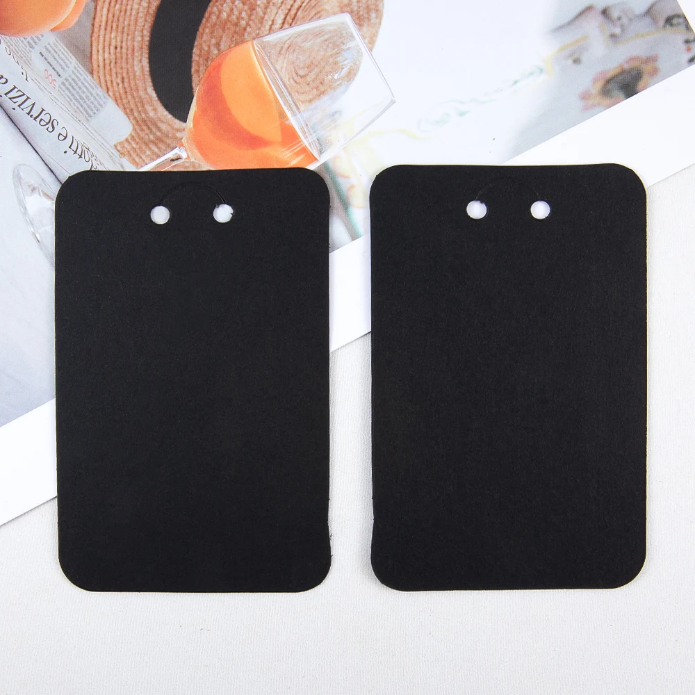 50pcs/lot Keychain Display Cards 7.5x12cm Kraft Paper Cards for diy Jewelry Key Packing Cardboard Keyrings Retail Price Tags