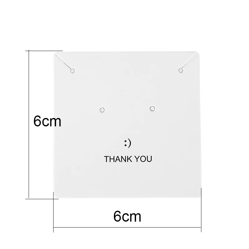 50pcs Earring Paperboard Hairpin Necklace Display Cards Holder Bulk Paper Bracelet Packaging Cardboard For Diy Jewelry Making